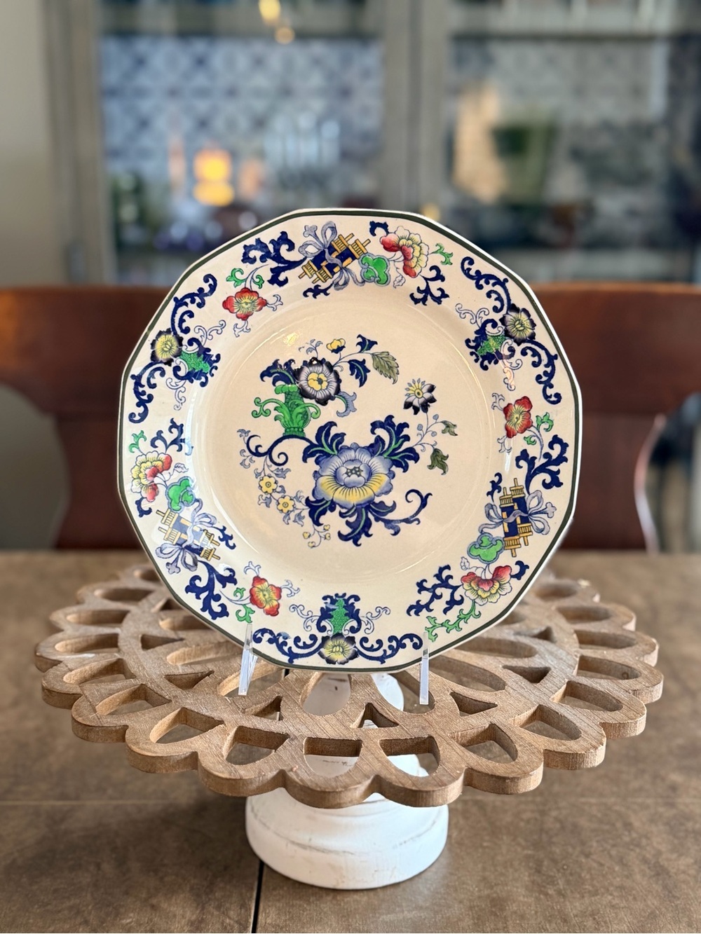 Antique Doulton Burslem “Nankin” Plate